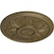 Ekena Millwork Edinburgh Ceiling Medallion (Fits Canopies up to 5 1/4"), 18"OD x 1 3/4"P, Mississippi Mud CM18EDMMF - alternate 3